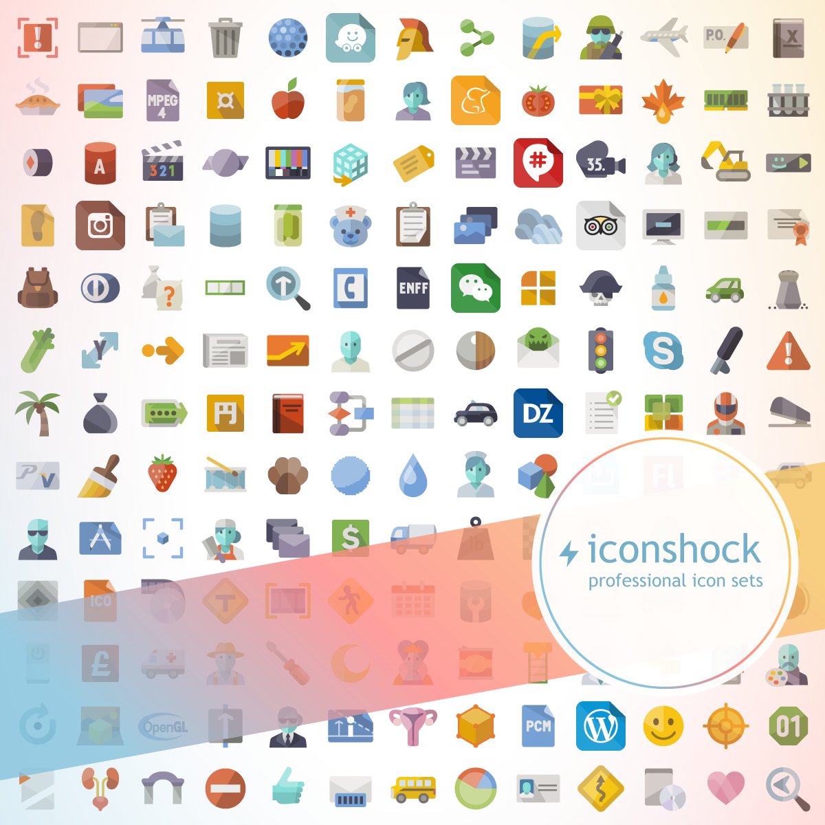 Flat Icons - Iconshock
