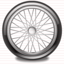 bike wheel icon