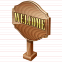 welcome note icon