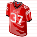 american football jersey icon