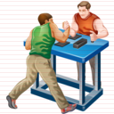 arm wrestling icon