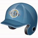 baseball helmet icon