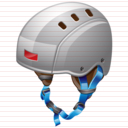 bmx racing helmet icon