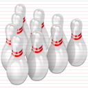bowling pins icon