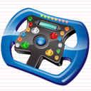formula steering wheel icon
