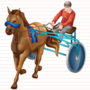 harness racing icon