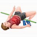 high jump icon