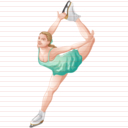 ice skating icon