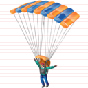 parachuting icon