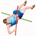 pole vault icon