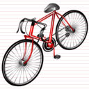 racing cycle icon