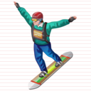 sky surfing icon