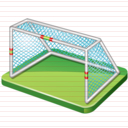 soccer goal post icon