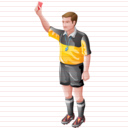 soccer referee icon