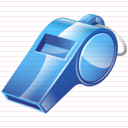 soccer whistle icon