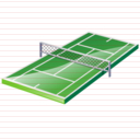 tennis court icon