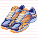 volley ball shoes icon