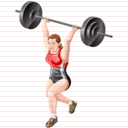 weight lifting icon