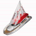 yatch racing icon