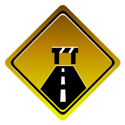 road_closed_sign icon
