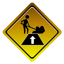 road_construction_sign icon