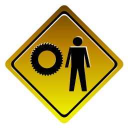 utility_work_ahead icon