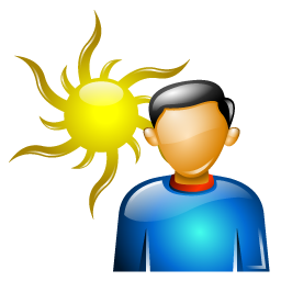user_wake icon