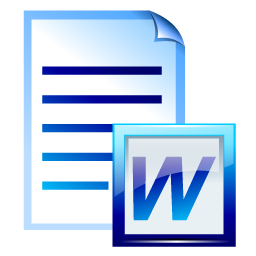 import_export_word icon