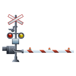 level_crossing_close icon