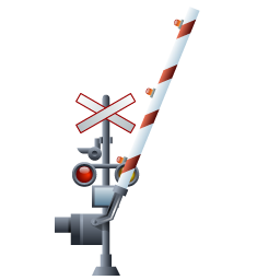 level_crossing_open icon