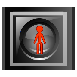 no_crossing_sign icon