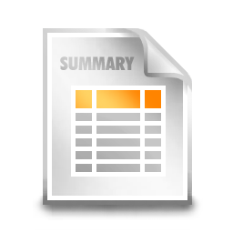summary icon