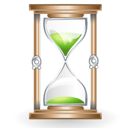 hourglass icon