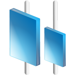 distribute_horizontal_center icon