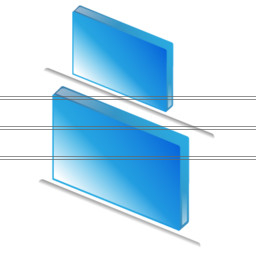 distibute_bottom_edge icon