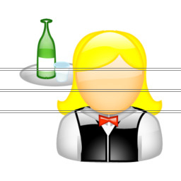 waitress icon