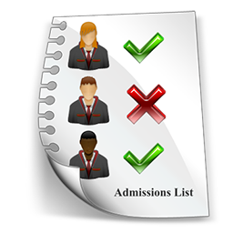 admissions icon