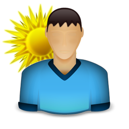 user_wake icon