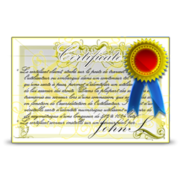 certificate icon