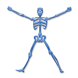 skeleton icon
