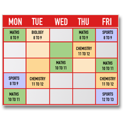 schedule icon