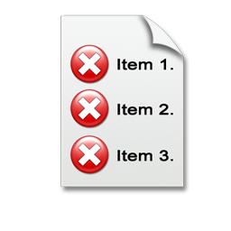 blacklist icon