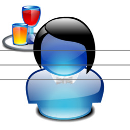 waitress icon