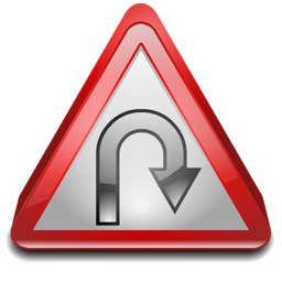 hairpin_turn_sign icon