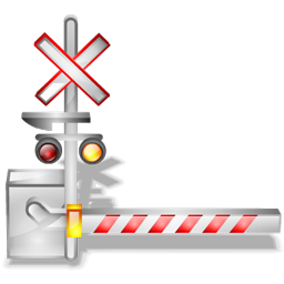 level_crossing_close icon