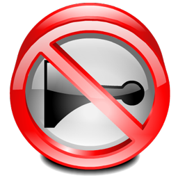 no_horn_sign icon