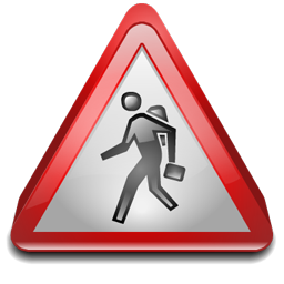school_crossing_sign icon