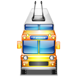 trolleybus icon