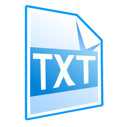 txt icon