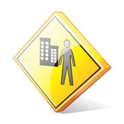 end_construction_sign icon